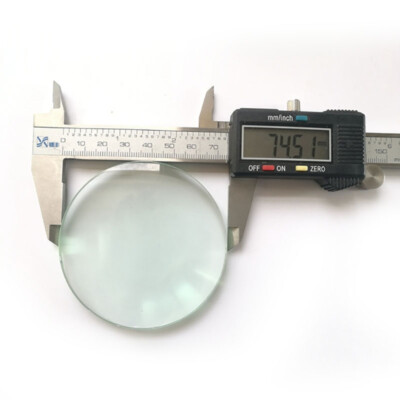 Optical Glass Magnifier 2x 3x Lenses Condenser Convex Magnifying Glass ...