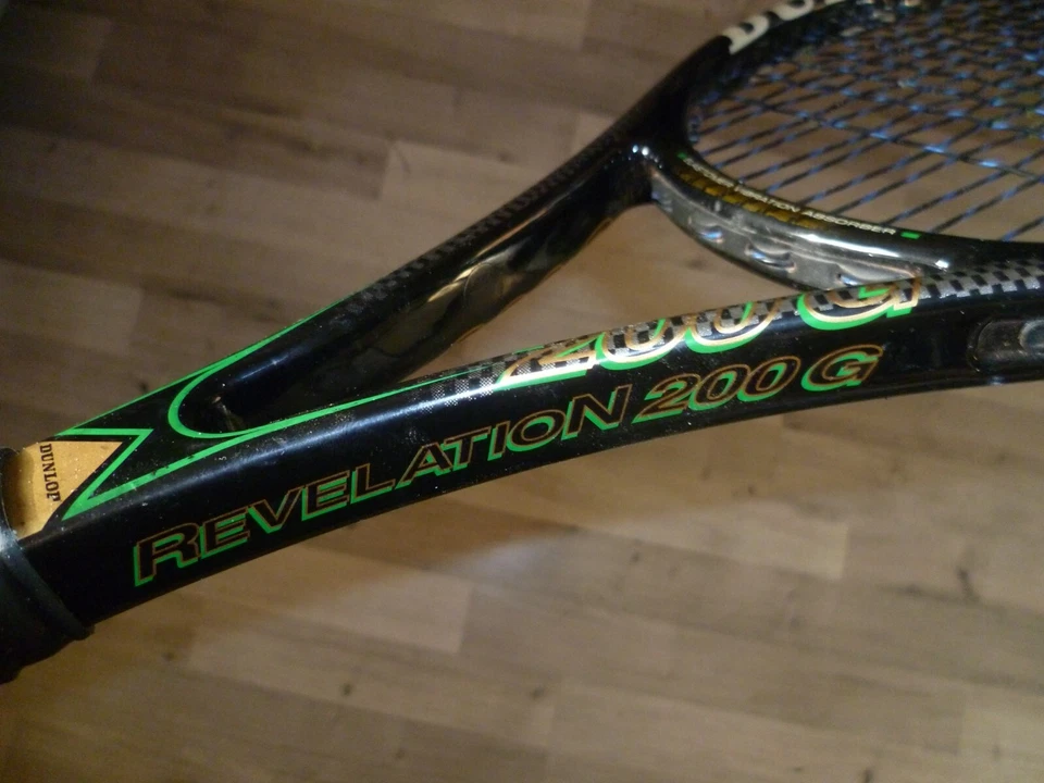 RAQUETTE TENNIS DUNLOP REVELATION 200 G PRO MID PLUS  MANCHE 3    4   3/8 - Photo 3/4
