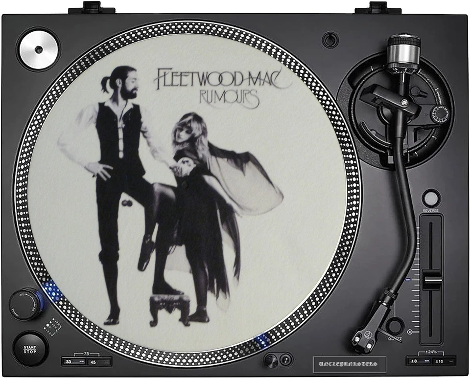 FLEETWOOD MAC - RUMOURS 12" (INCH) - TURNTABLE (RECORD PLAYER) SLIPMAT.
