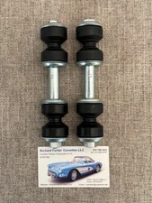 1963-69 Corvette Stabilizer Links 2 Pcs w/ WB2C H.M. & C Sleeve Logo SKU #37