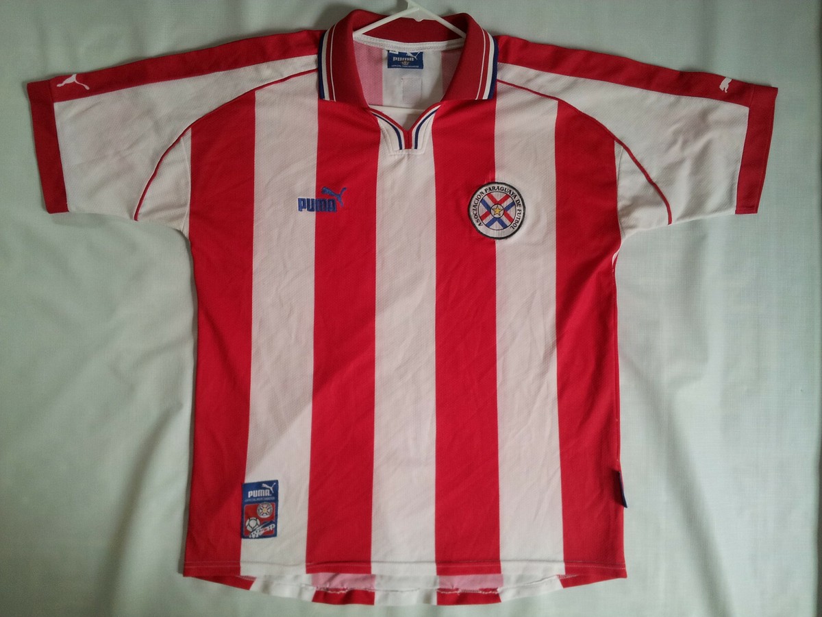 VINTAGE PUMA PARAGUAY NATIONAL TEAM SOCCER JERSEY IN SIZE XL | eBay
