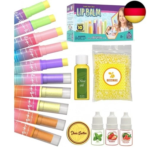 Purple Ladybug Lipgloss Selber Machen Set ? Bastelset Mädchen 10 Jahre oder - Bild 1 von 7