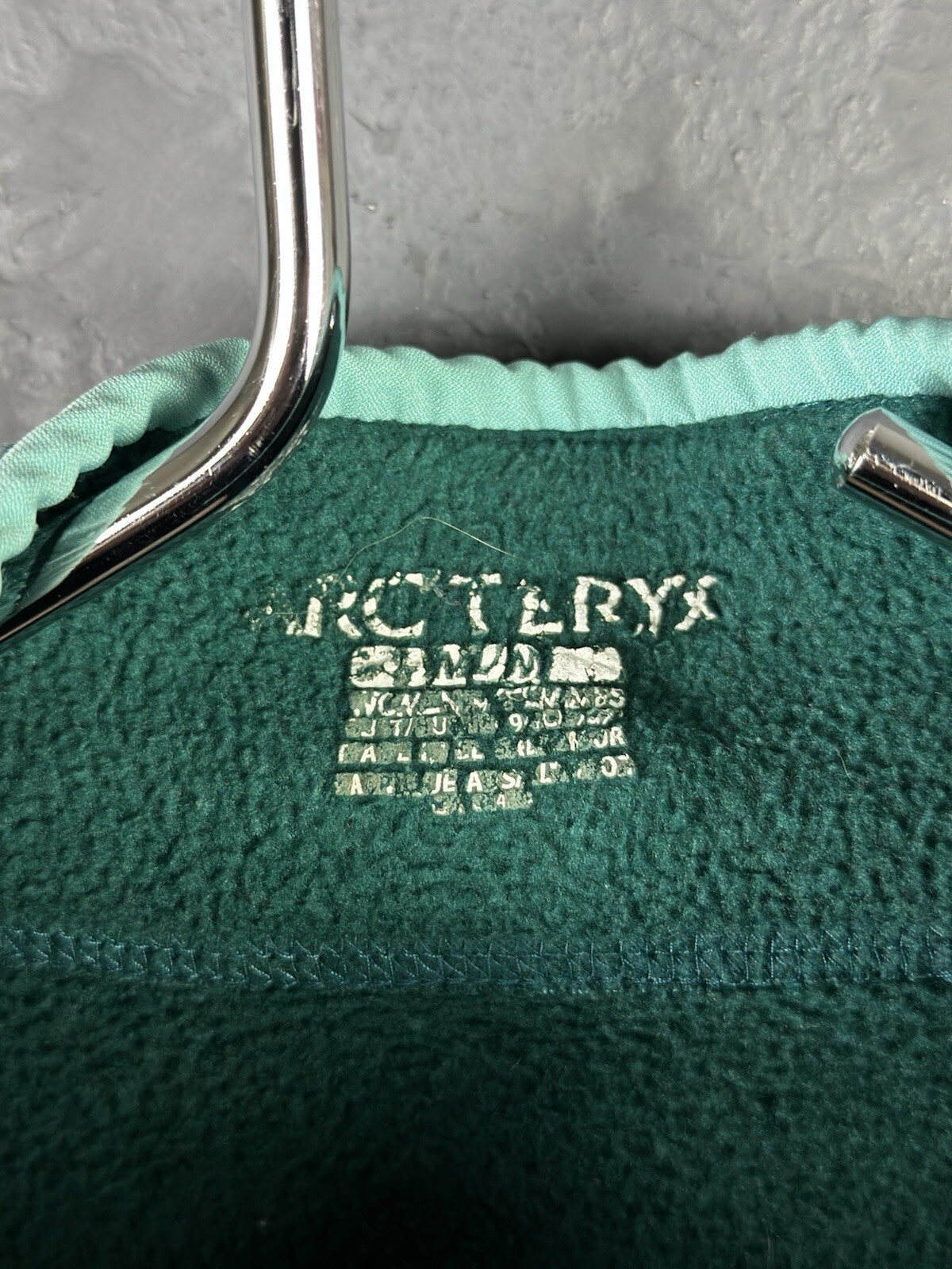 Arc'teryx Polartec maglione donna in pile con zip