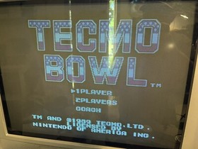 4 NES Game Lot Tecmo Bowl Heavy Barrel Spot Infiltrator Nintendo Clean & Tested