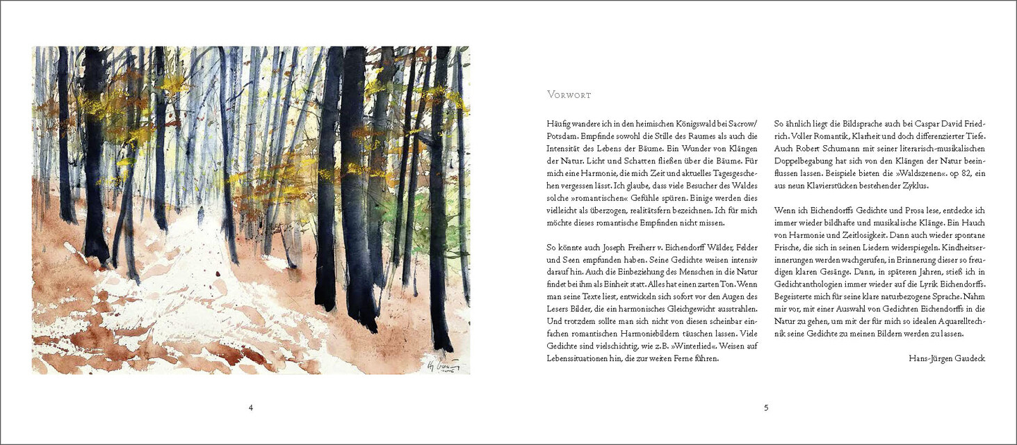 Thumbnail - Wenn Die Bäume Lieblich Rauschen Joseph Von Eichendorff