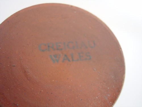 VINTAGE COPPER LUSTRE JUG FROM CREIGIAU POTTERY WALES 1/4 PT. APPROX 3.5" TALL - Picture 5 of 6