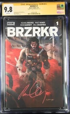 BRZRKR #1 CGC 9.8 SIGN GOLD RON GARNEY ***TOP POP*** KEANU REEVES