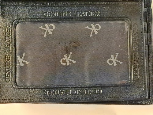 Calvin Klein Geldbörse Geldbeutel Leder - Bild 4 von 7