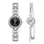 thumbnail 15  - WATCH &amp; BRACELET Women Ladies Girls Stainless Steel Analog Quartz Wrist Watch