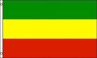 Old Style Ethiopian Flag 3x5 ft Ethiopia Africa Rastafarian Reggae African Unity