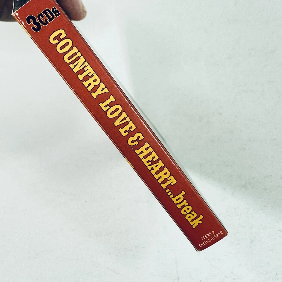 COUNTRY LOVE & HEART...BREAK - ORIGINAL ARTISTS - 30 TRAX - 3 DISC SET - Image 3 of 4