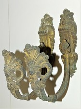 *2 EMBRASSES en BRONZE doré STYLE LOUIS XVI XIXe JUS de GRENIER Très déco  