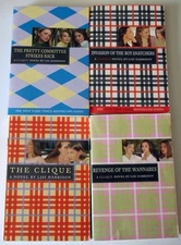 Lot of 4 Paperback "The Clique"  Books by Lisa Harrison 