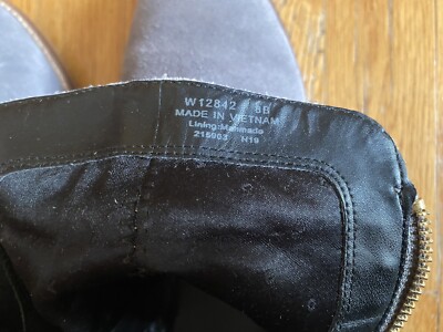 Cole Haan Harrington Grand Slouch Stormcloud Suede Bootie Ankle