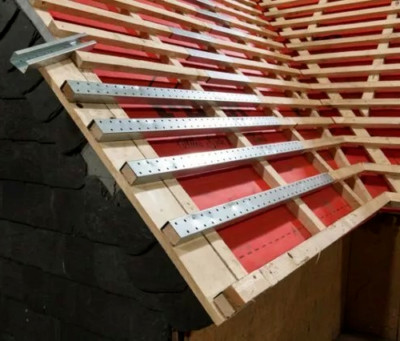 20St. BRIEL Dachlatten Verlängerung Verbinder 750mm Lattung 3x5 & 4x6cm