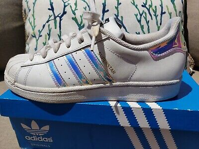 Adidas Superstar Holographic Shoes SIZE 6 | eBay