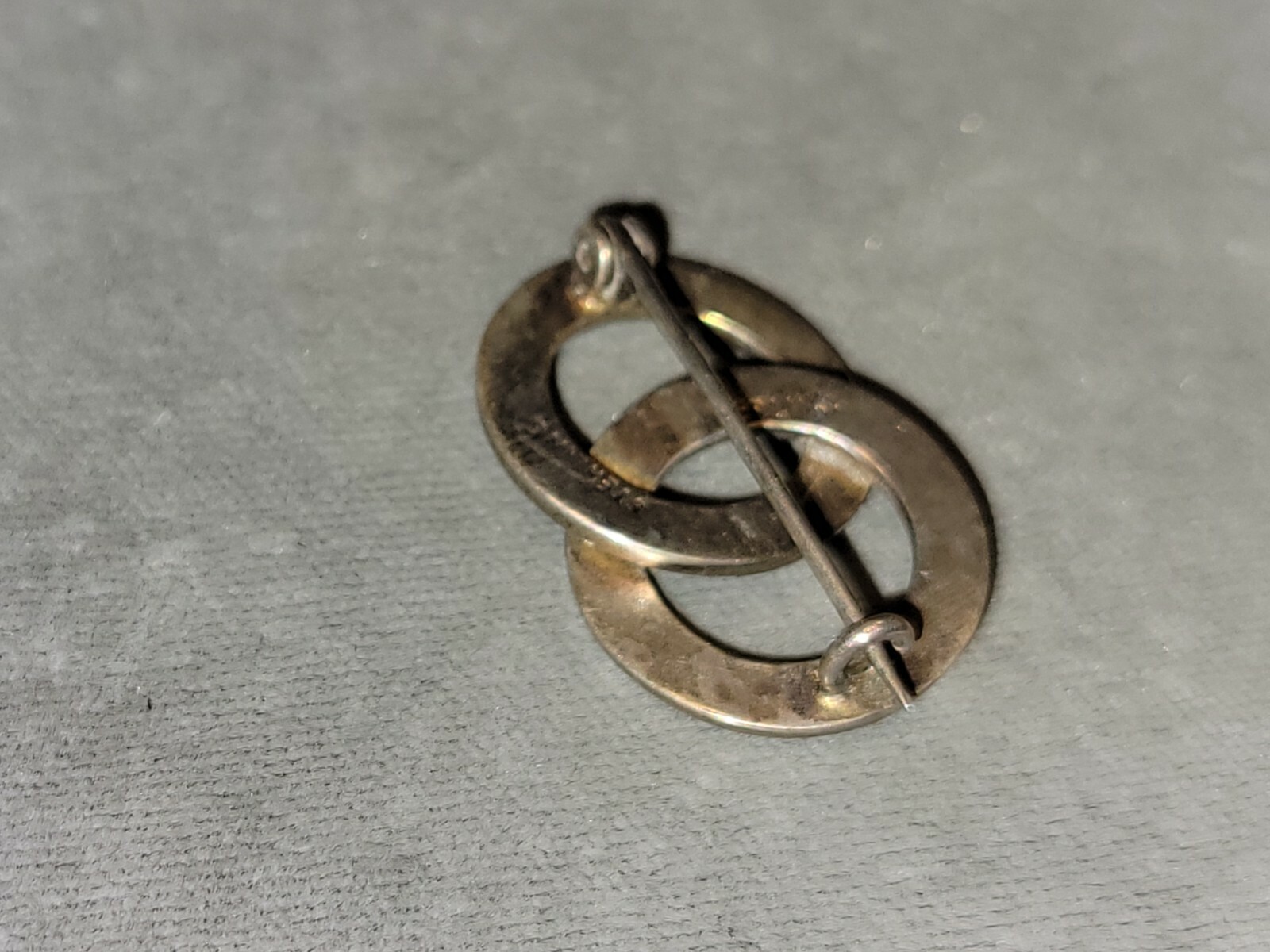 Victorian Sterling Silver Interlocking Circles Wh… - image 6