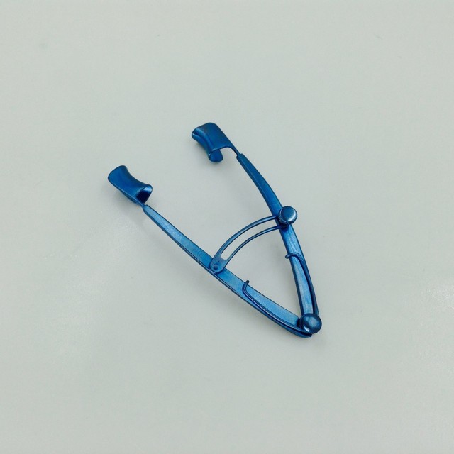 Titanium Eye Speculums speculum 12mm solid blade ophthalmic surgical