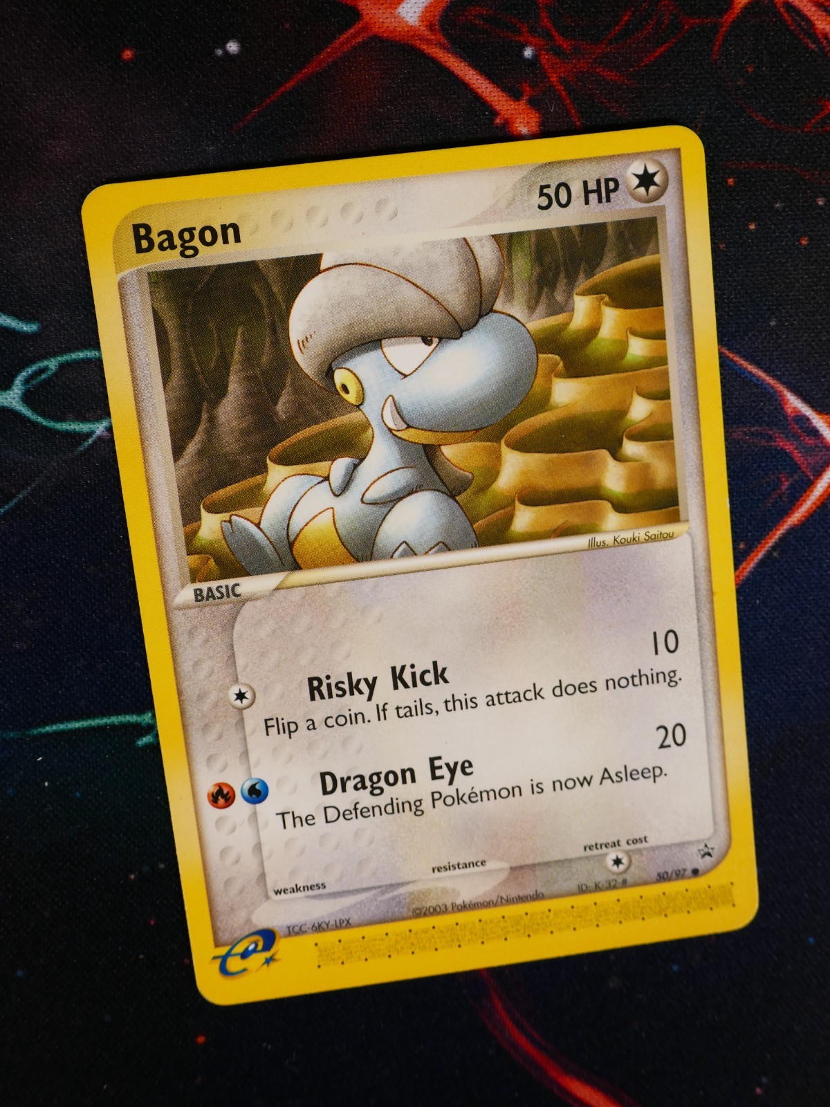 MP Pokemon BAGON Card (Nintendo) BLACK STAR PROMO Set 50/97 Non-Holo