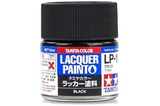 Tamiya Lacquer LP-1 Black Paint Jar 82101