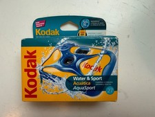 Kodak Water and Sport One-Time Use Disposable Camera Waterproof 27 Exposures