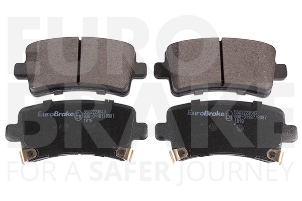 Eurobrake BremsbeläGe BremsklöTze FüR Opel Insignia A Caravan G09 2.0 Cdti-image