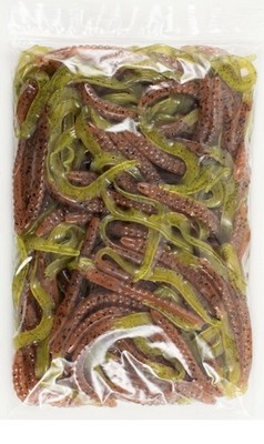 ZOOM U-TALE 100 PACK BULK 6.75'' 001-015 PUMPKIN CHARTREUSE Free Shipping