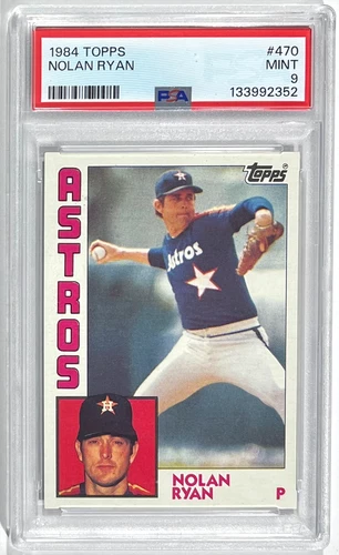 1984 Topps Nolan Ryan #470 PSA 9 MINT Houston Astros