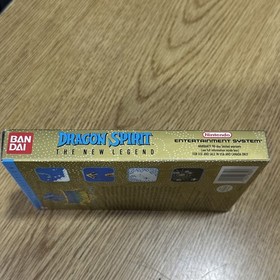 Dragon Spirit :  The New Legend : Nintendo NES Game Box Manual WOW!