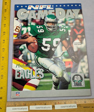 Seth Joyner Philadelphia Eagles Gameday Football NFL program magazine 1992