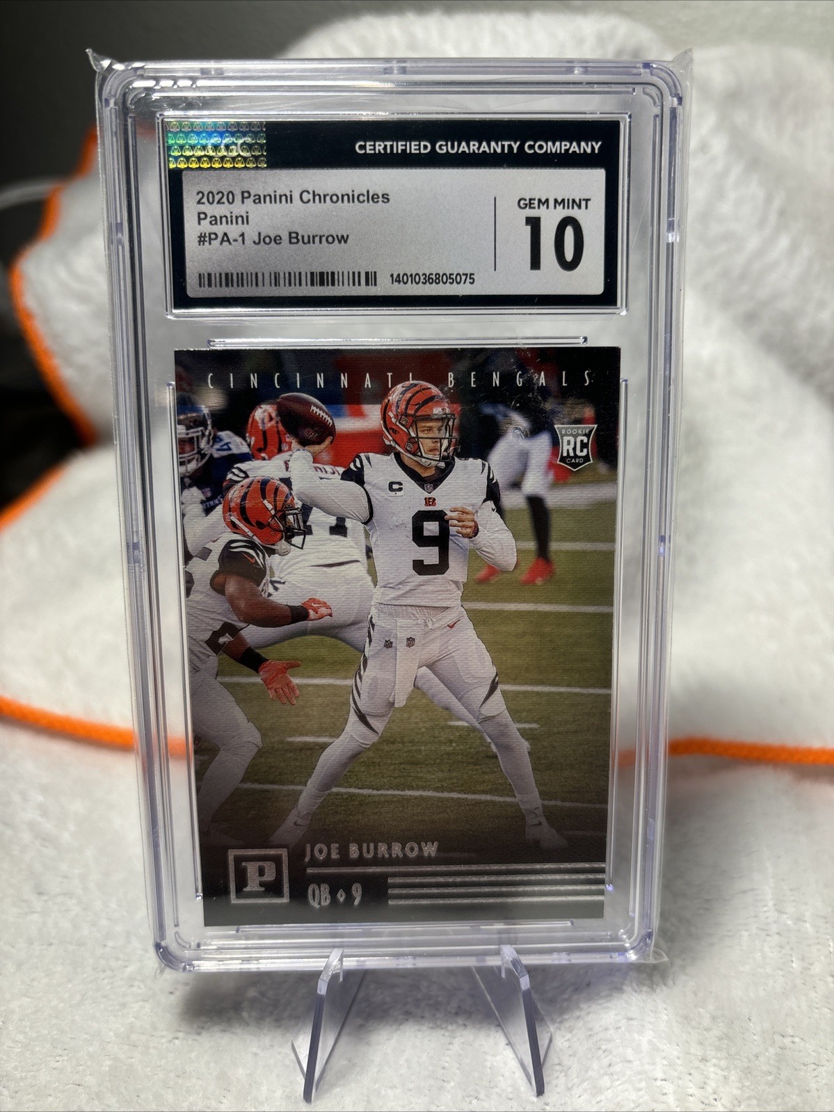 2020 Panini Chronicles - Panini Joe Burrow #PA-1 (RC)