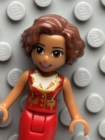 Lego Friends 41101 Minifigure Susan frnd0117 Grand Hotel Worker Red Suit