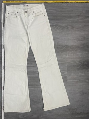 Tommy Hilfiger Damen Jeans Weiß, Größe 27/34 leichte Gebrauchsspuren Bein unten