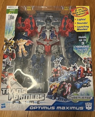 Transformers Prime OPTIMUS MAXIMUS Cyberverse Electronic New Factory Sealed 2011