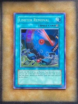 Yugioh Limiter Removal PSV-064 Super Rare 2017 Print NM