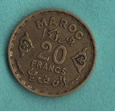 1371 (1952) Morocco 20 Francs