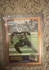 2019 Score - Marshon Lattimore #272 First Down /10