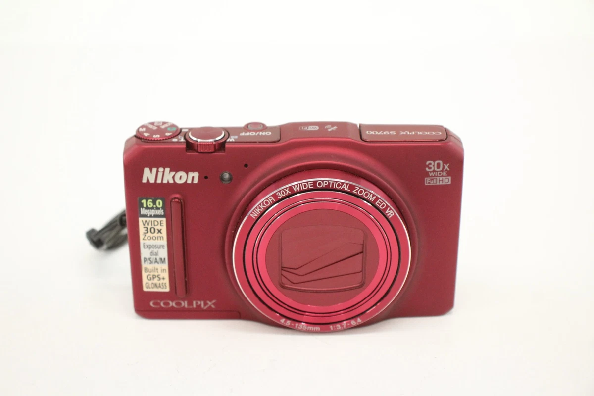 Preços baixos em Câmeras digitais Nikon Coolpix S9700 | eBay