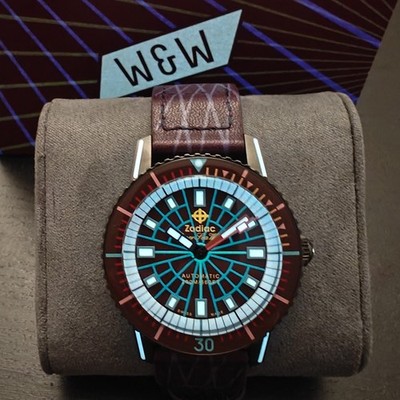 ZODIAC *NEW* Super Sea Wolf Swiss Made Automatic Dive Watch Limited Edition 282