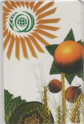 Telefonkarte LIRE 5000 FAO Abgebildet Doppelseitig Neu MF74342