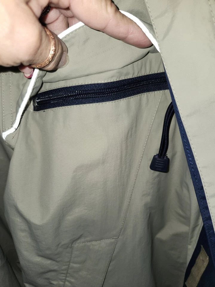 HOOK & TACKLE 50 UPF SUN AIR/X MENS FISHING JACKET SZ. XL - Image 3 of 4