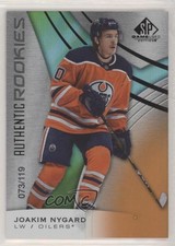 2019 SP Game Used Authentic Rookies Orange Rainbow /119 Joakim Nygard #106 09za