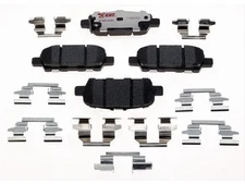 For 2012-2013 Infiniti M35h Brake Pad Set Rear Raybestos 41386FZQP