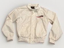 Vintage 70s Pegasus Bomber Jacket M Lockheed Martin Orbital Talon Skunkworks