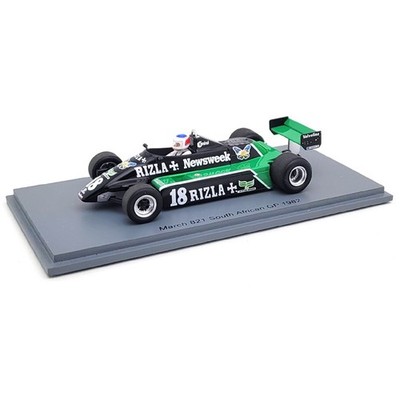 1982 Raul Boesel March 821 South Africa GP - 1/43 Spark Models