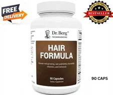 Dr. Berg Hair Formula - Hair, Skin, and Nails Vitamins With Biotin, 90 Capsules
