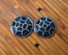 Pair (2) 1976-78 Datsun B210 coupe OEM Wheel Cover Hubcap Hub cap 13 inch 13