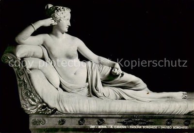 Skulpturen Roma ACanova Paolina Borghese