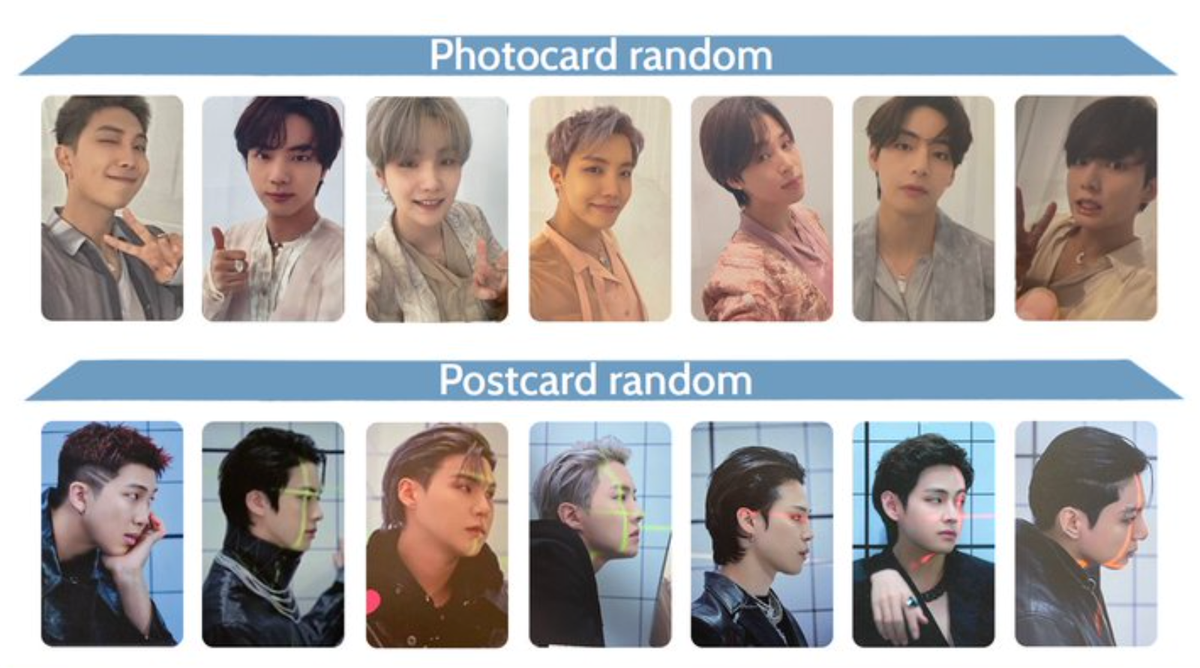 BTS 創立式 フォトカード 集合 BTS ALBUM PROOF COMPACT EDITION POSTCARD PHOTOCARD OFFICIAL | SOOB