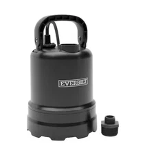 Everbilt 1/3 HP Submersible Aluminum Utility Pump EB91430